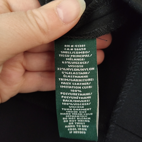 NWT Ralph Lauren Mock Neck Zip Dress - Picture 6 of 11